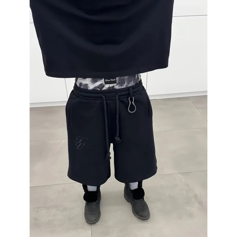 Double Waist Quarter Shorts