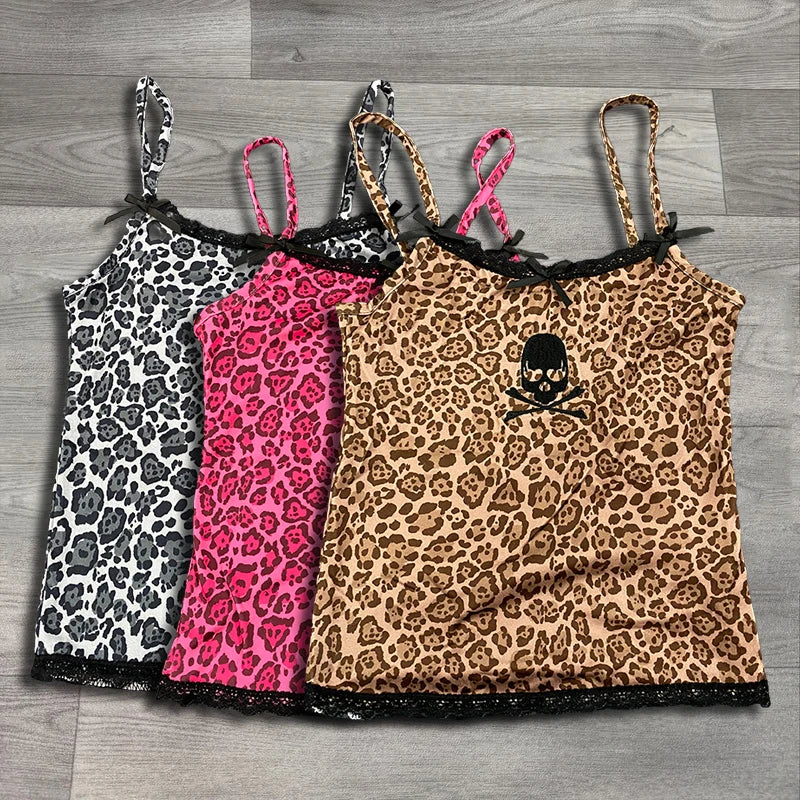Vintage Leopard Print Top