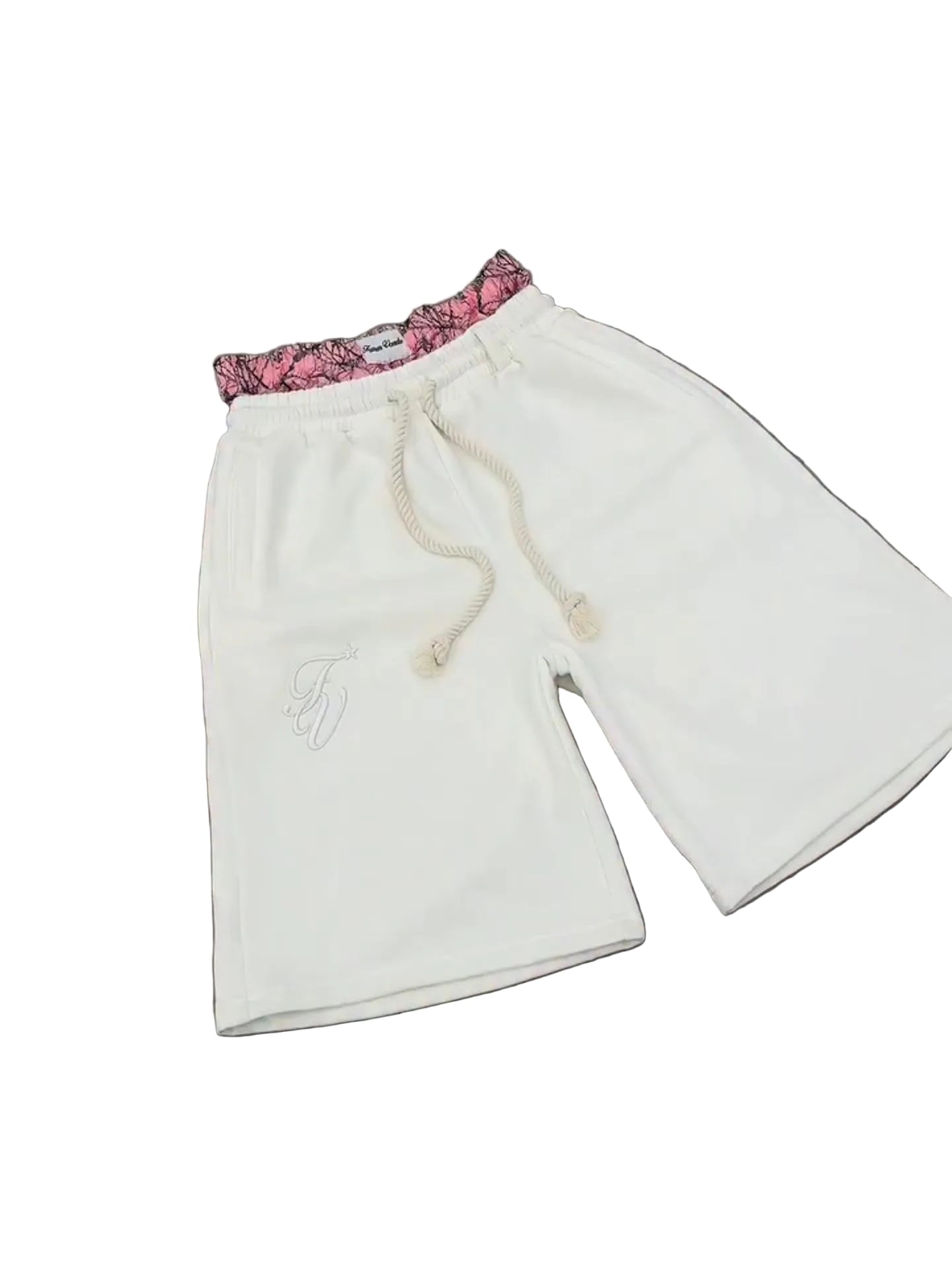 Double Waist Quarter Shorts