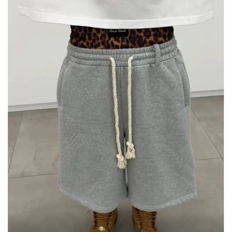 Double Waist Quarter Shorts