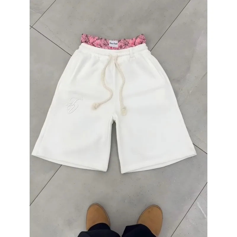 Double Waist Quarter Shorts