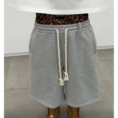 Double Waist Quarter Shorts