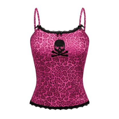 Vintage Leopard Print Top