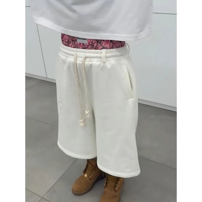 Double Waist Quarter Shorts